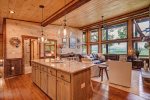Feather & Fawn Lodge: Kitchen View